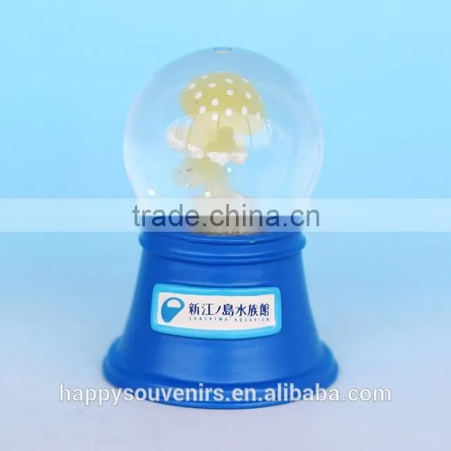 Mushroom Glass Snow Globe