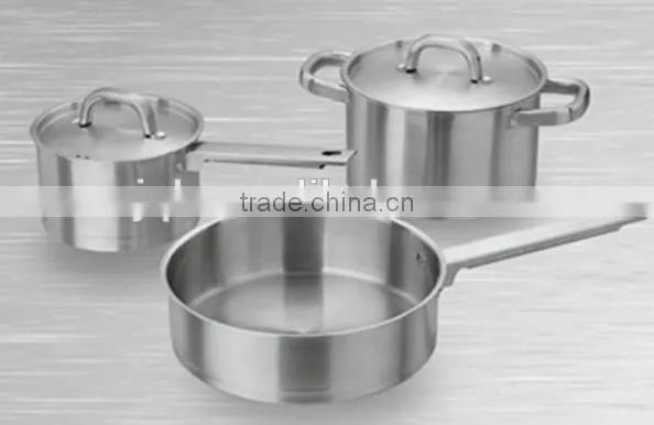 12pcs high quality stainless steel cookware and cooking pots