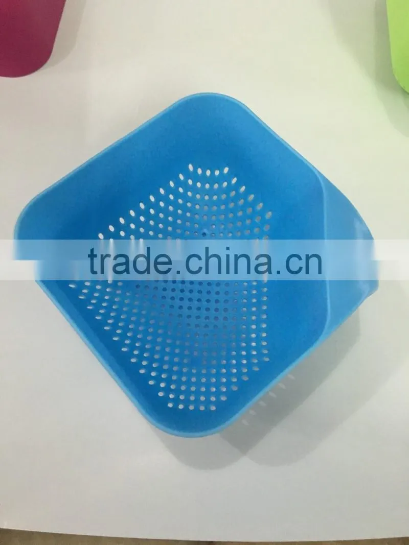 2016 Hot Sales PP Plastic Colorful Foldable Household Colander