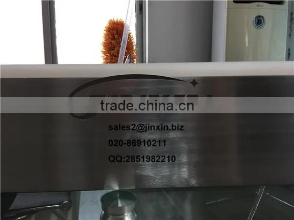 40*100 stainless steel u channel glass for handrail