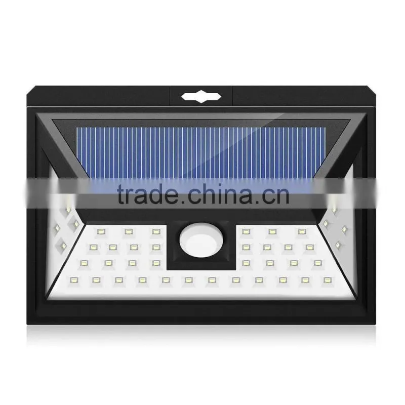 44 LED Solar Security light With 5 LEDs Both Side, 120 Degree Wide Angle Motion , Outdoor Waterproof led light