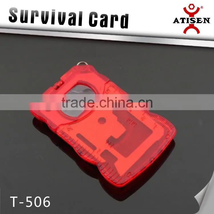 Hot sale Precision Survival Card with Compass/T-506