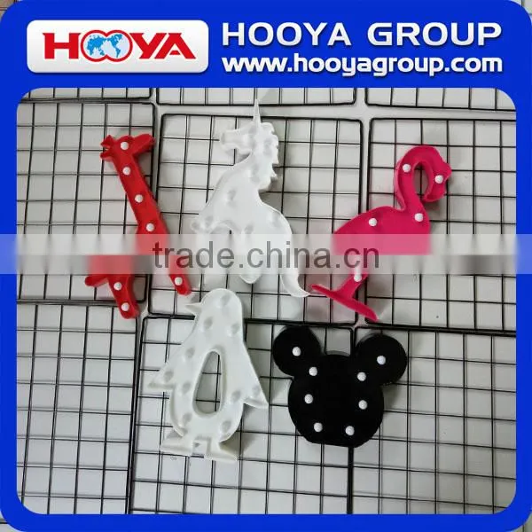 hot sale LED marquee light with giraffe shape