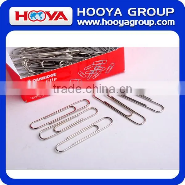 33mm wholesale stainless steel nickled silver round metal paper clip