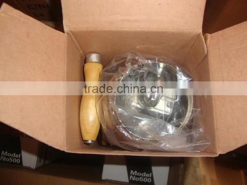 manual cast iron corn grinder with clamp / table corn grinder