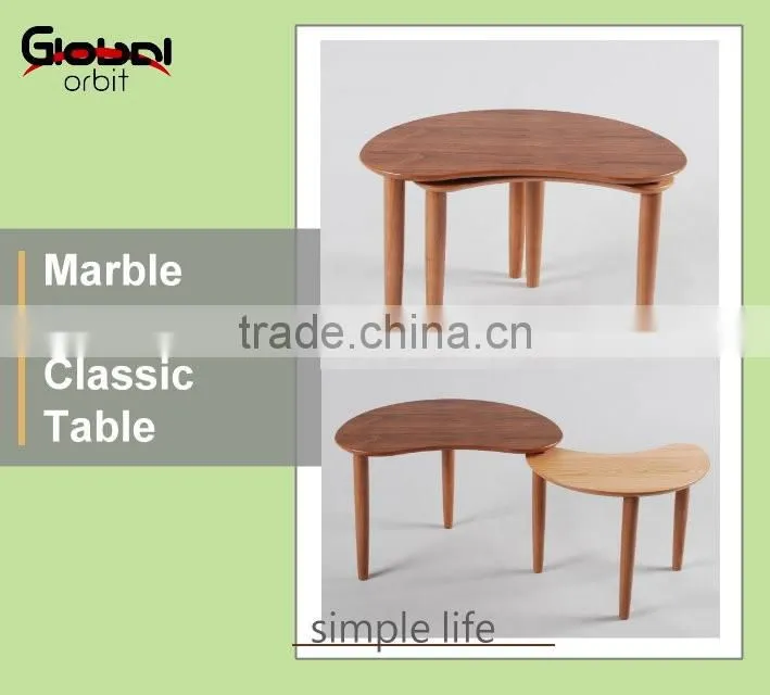 Wood Furniture Space Saver Living Room Wooden Folding Coffee Table