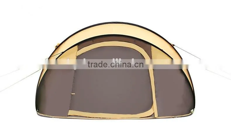 2016 new 3-4 people automatic leisure tents lightweight speed up outdoor camping tent