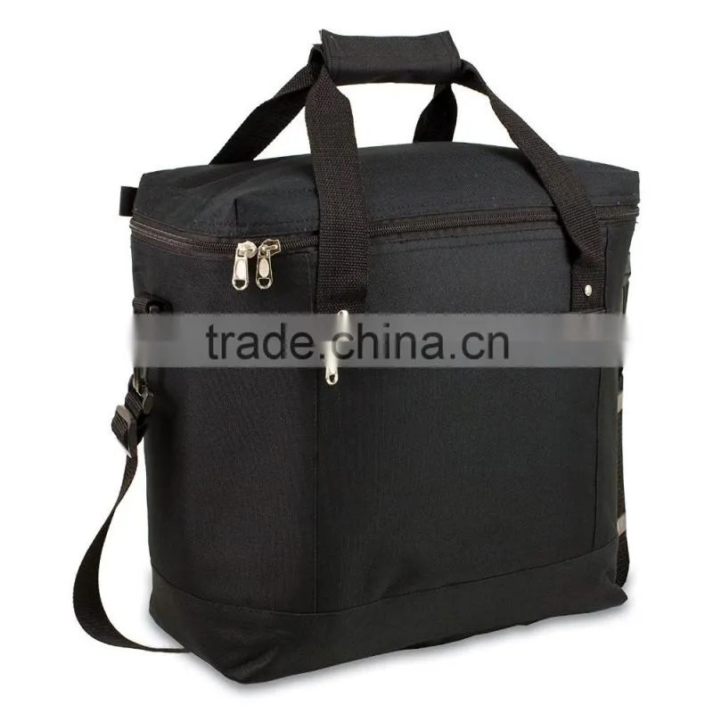 Custom Polyester cooler tote in No-Leak Insulated tote and shoulder Cooler Bag for vegetable and fruit