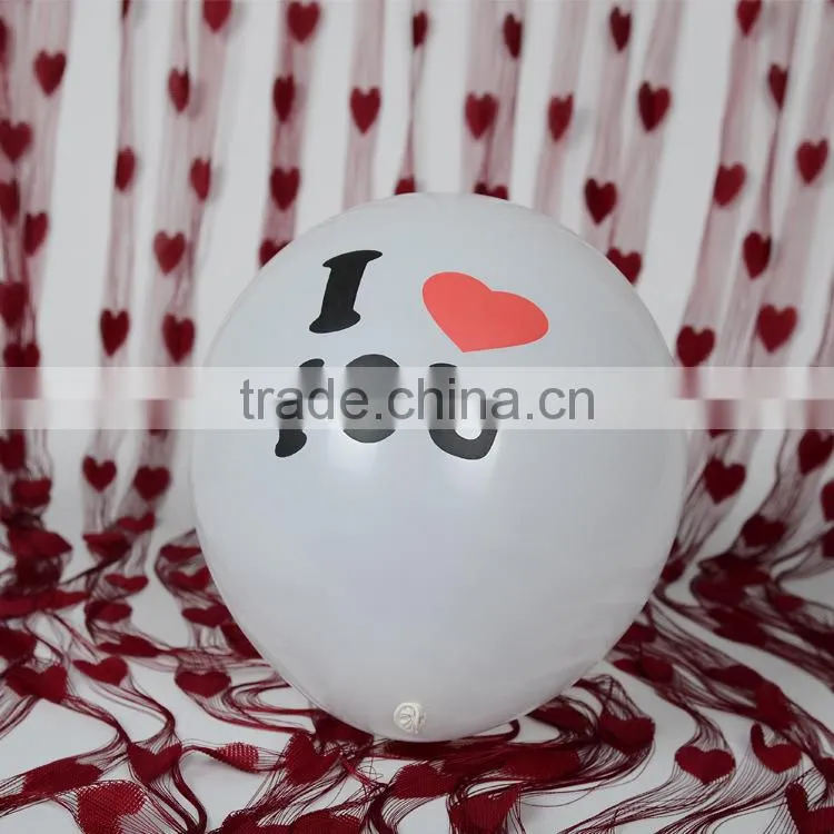 Printing Decoration Pearlized Metallic Party Latex Balloon, Inflatable Rubber Balloon Wedding Stag Decoration Balloon