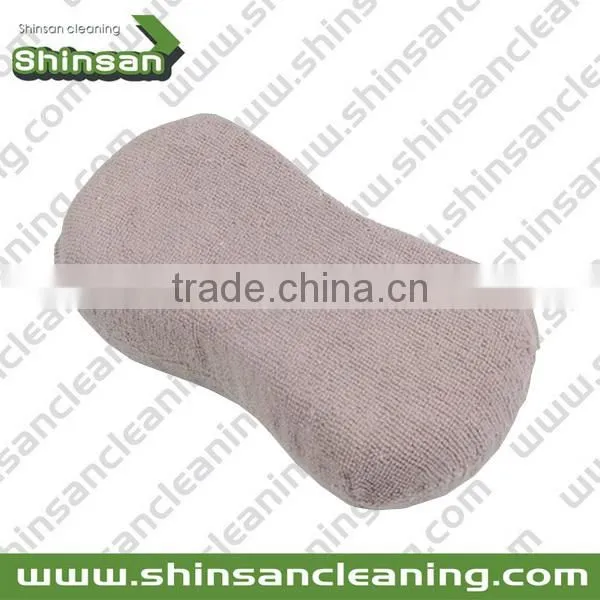 Soft chenille wash sponge/microfiber sponge/cleaning sponge for car wash