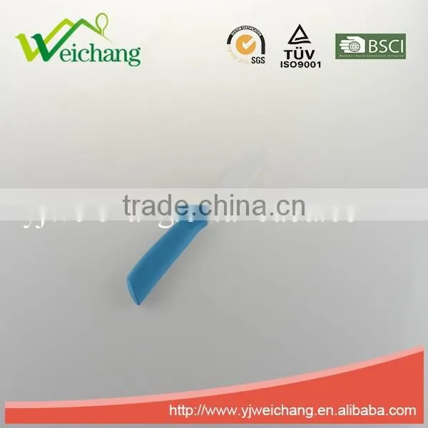 WCE7096 3pcs knife and 1pcs peeler set ,ceramic blade with TPR handle , hot sale high quality