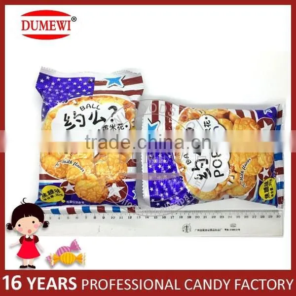30g Caramel and Cream Flavor Popcorn Biscuits