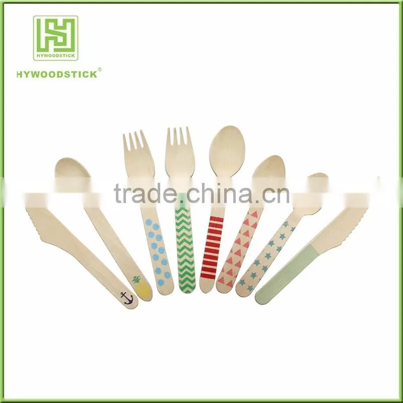 Biodegradable Disposable Wooden Cutlery ,Disposable Bamboo Cutlery