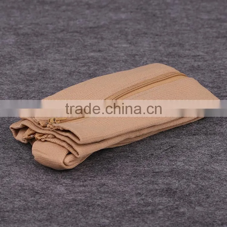 Hot TV Sales Production Compression Zip Sock