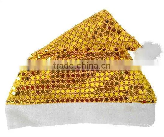 Design in stock wholesale hat kids mini christmas santa hats