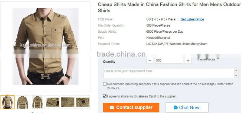 cheap items to sell slim fit thin shirt 2015 new products button down shirt manufacturer