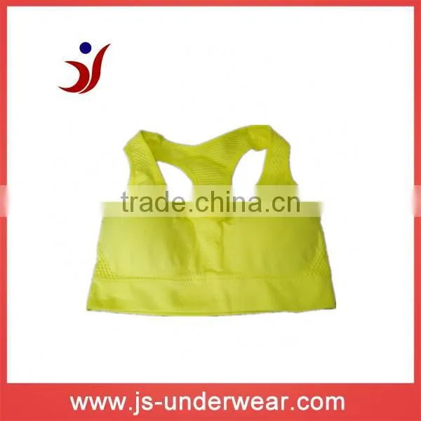 Ladies Seamless Sports underwear Support Vest Yoga Sleep Underwear
