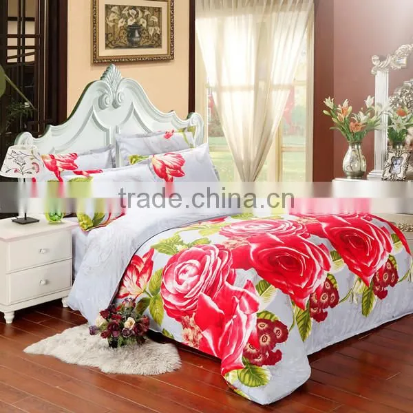 China 3d printed bedding set for home use