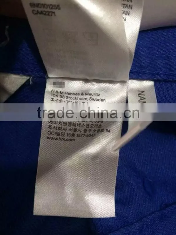 Yiwu high quality garments brand kids pants clearance