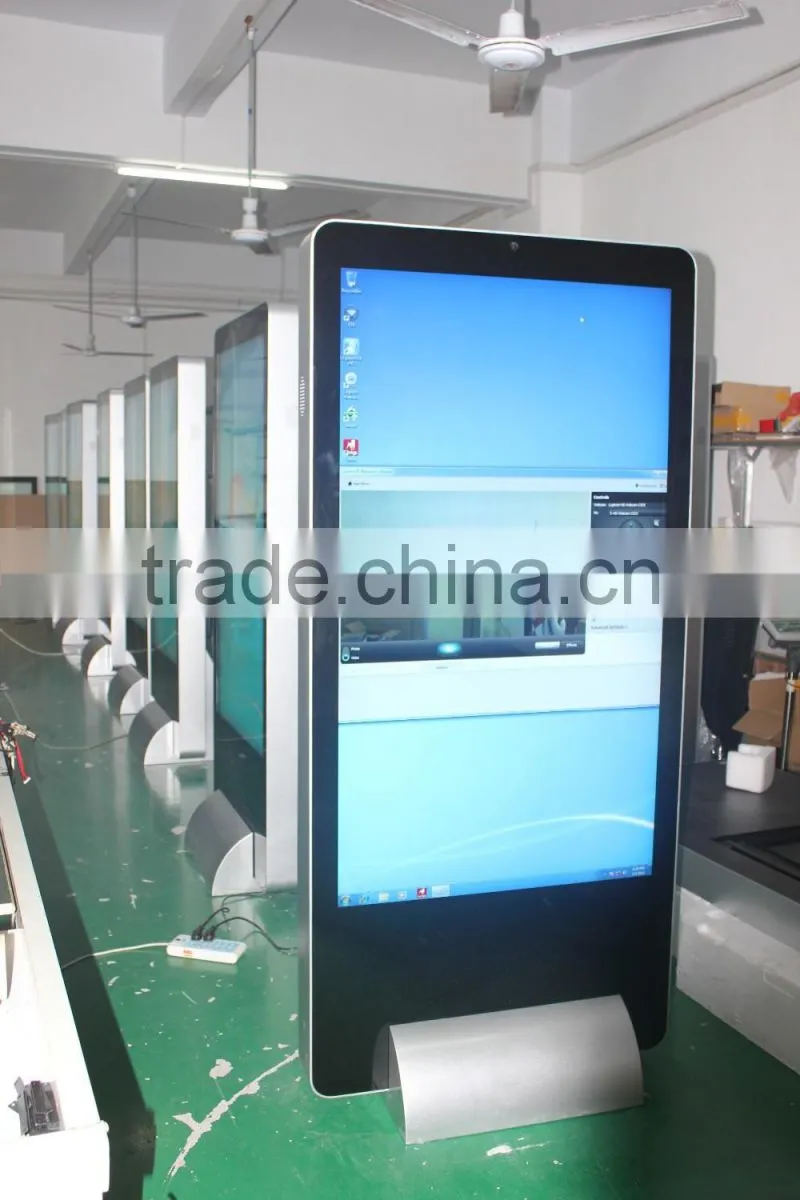 65inch floor standing latest shopping mall computer