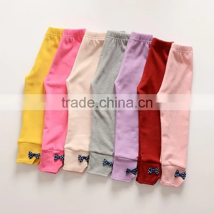 cheap but quality skinny pants spring and autumn child cotton spandex garment kids baby leggings