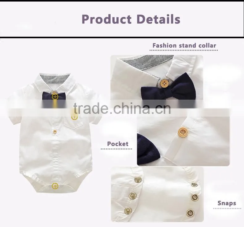 2018 new summer infant bodysuit clothing vest clothing pant clothing