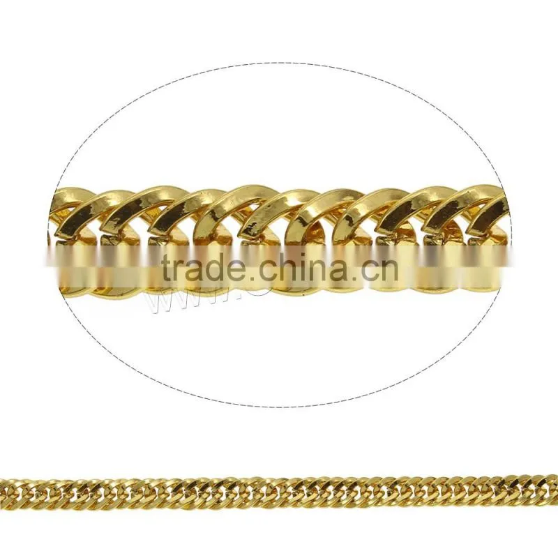 mens designs rope necklace Handmade Brass new gold chain design