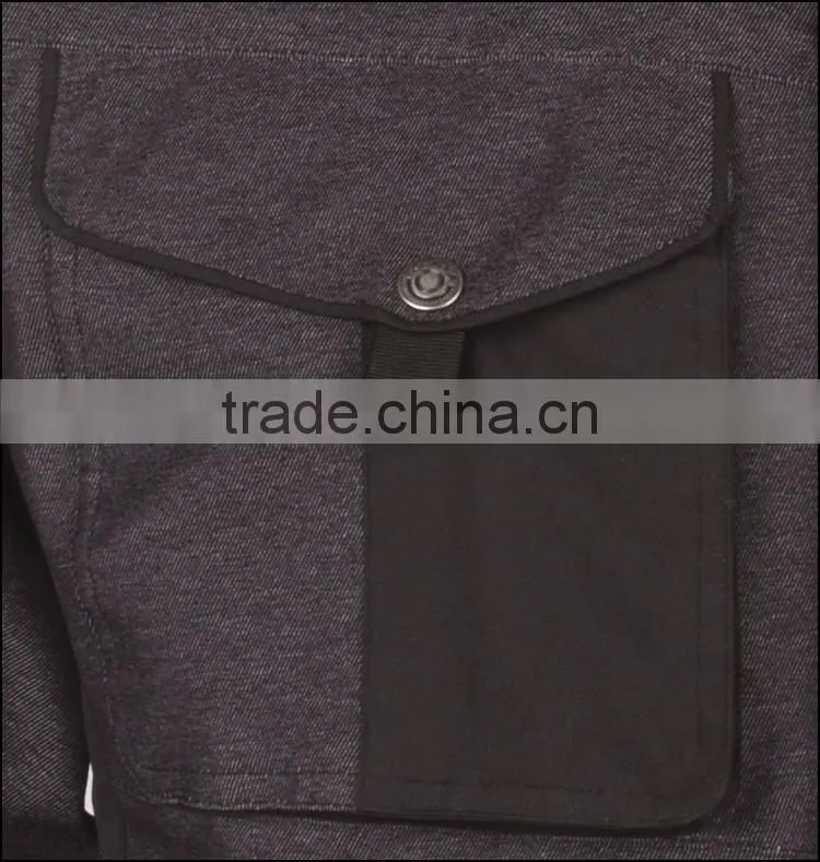 Safety garments mens parka winter jacket with waterproof EN343
