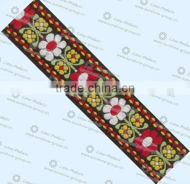 High Quality and Colorful Polyester Woven Jaquard Ribbon