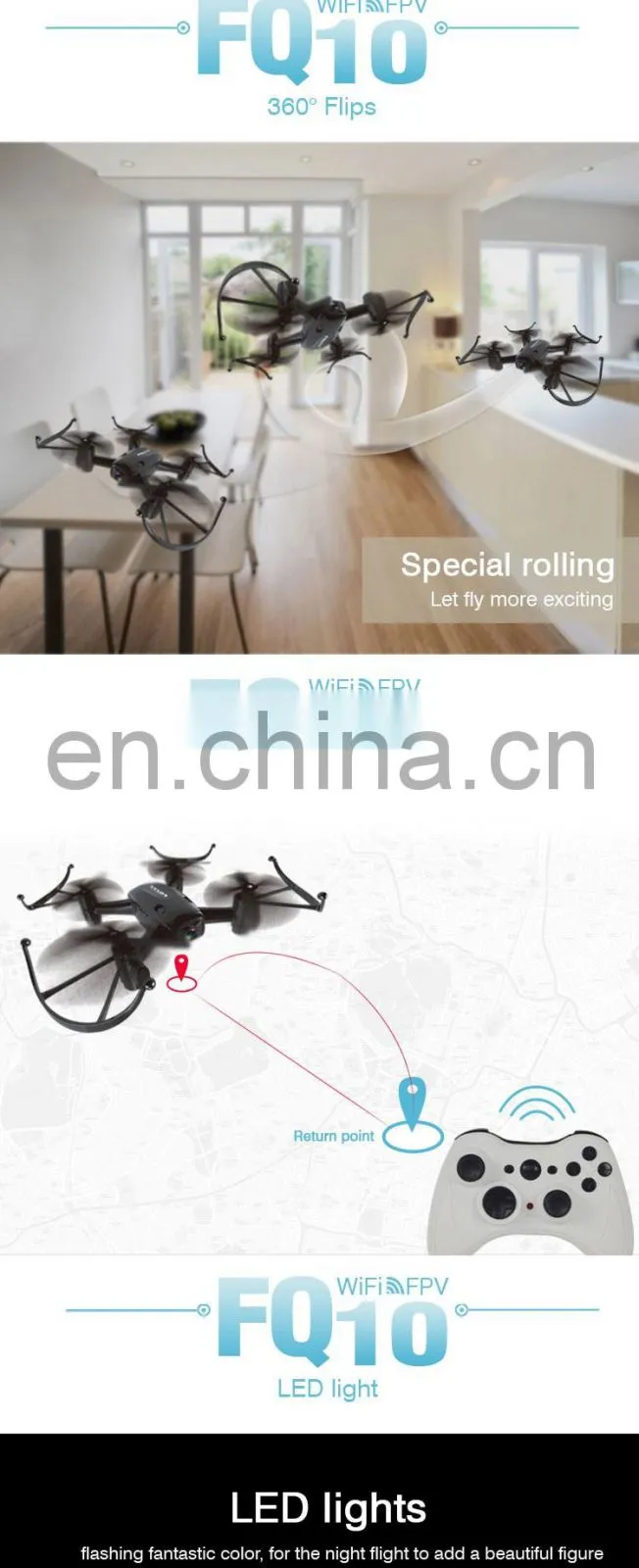 Hot Selling FQ10 Drone with HD Camera