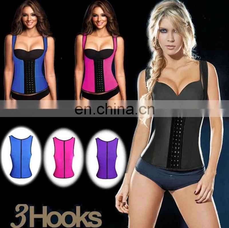 Women Latex cincher Rubber Waist Trainer Cincher Underbust Corset Body Shaper Shapewear