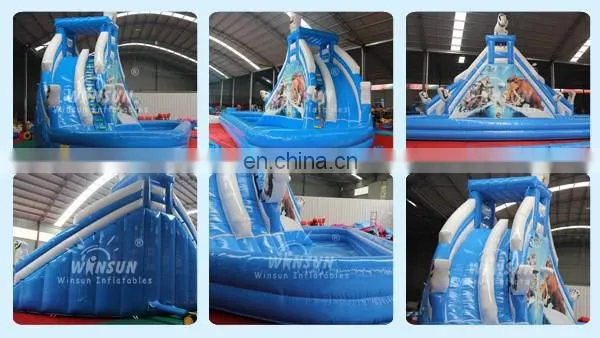 inflatable jumbo water slide inflatable slide for pool