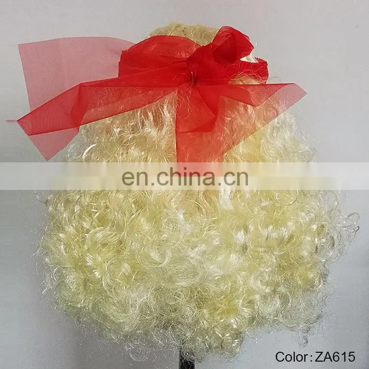 Carnival Hippie women blond wigs P-W239