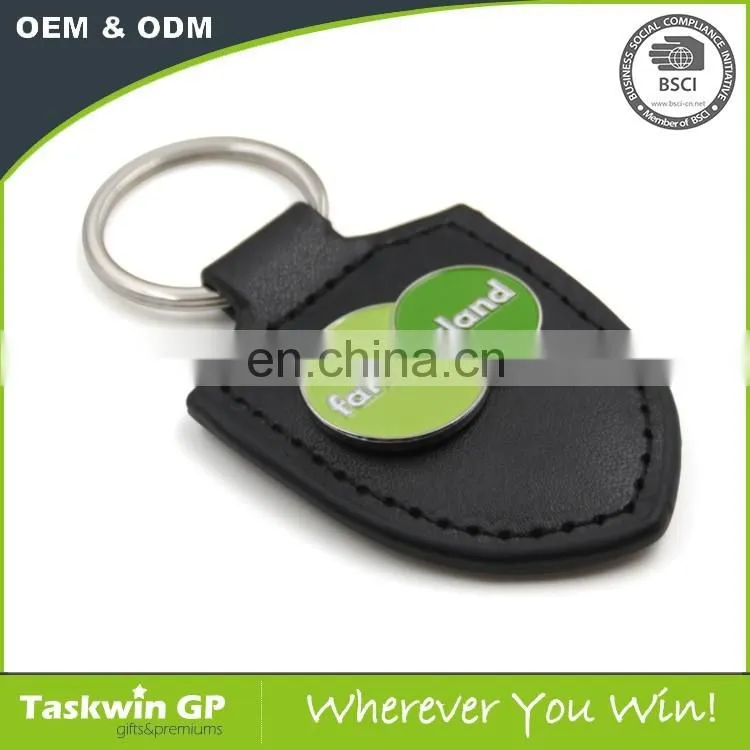 Creative Gifts Custom logo leather keychain
