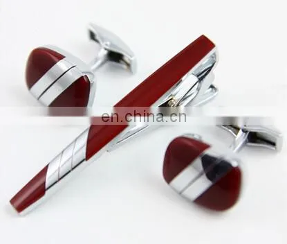 Best Man Gifts French Square Rhinestone Suit silver tie clips