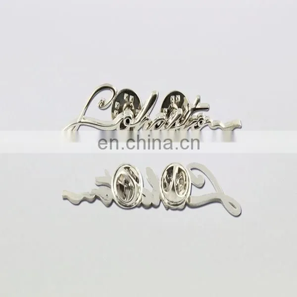blank plastic pin badge made metal badges clothes badges