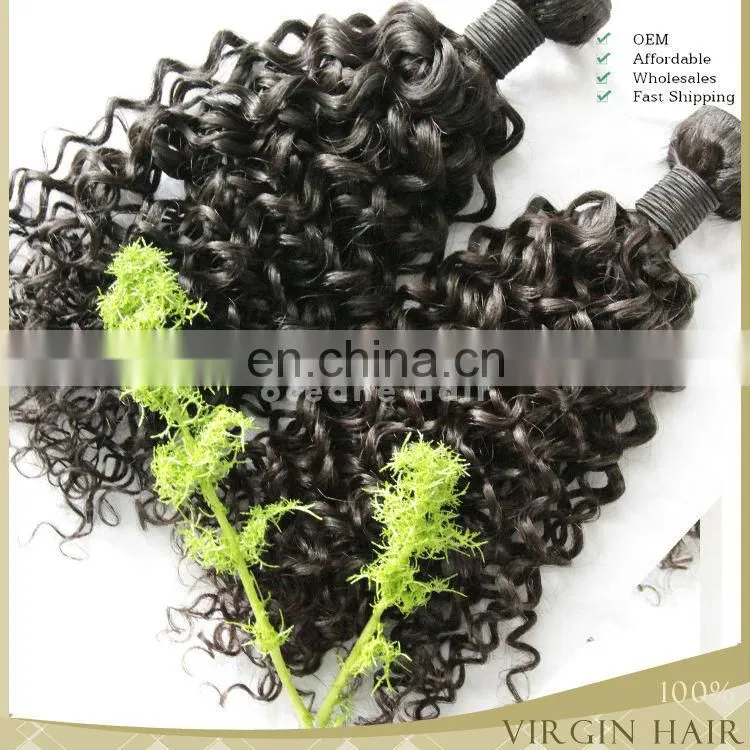 New style durable natural hotsale peruvian deep curly wavy remy hair
