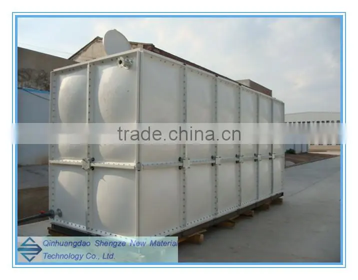FRP water tank/ Glass fiber reinforced plastic tank/ panel combined water tank