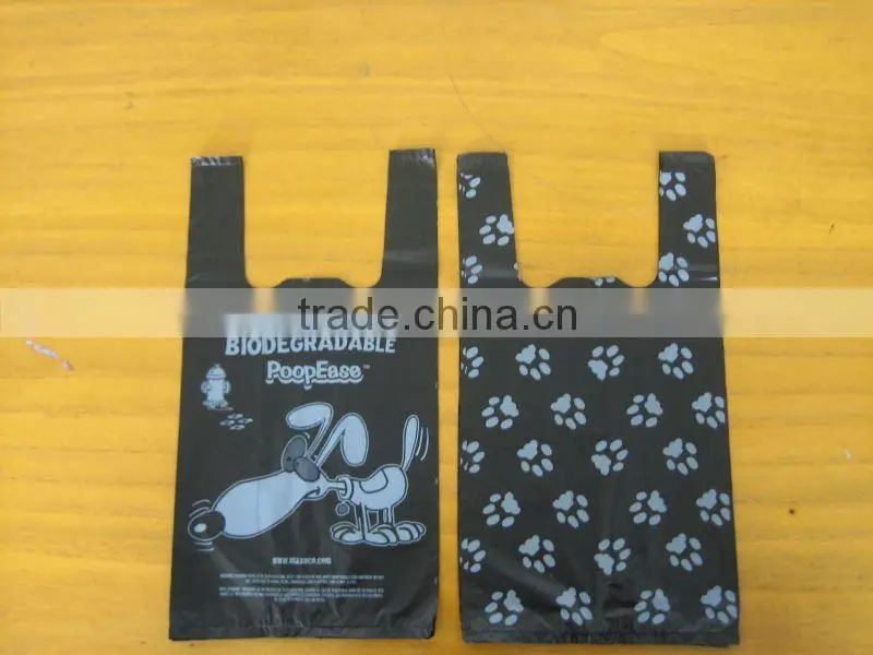 Multifunctional printed t-shirt bag with CE certificate