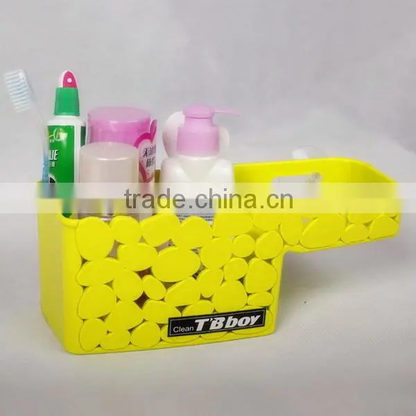 Shower caddy with sucker
