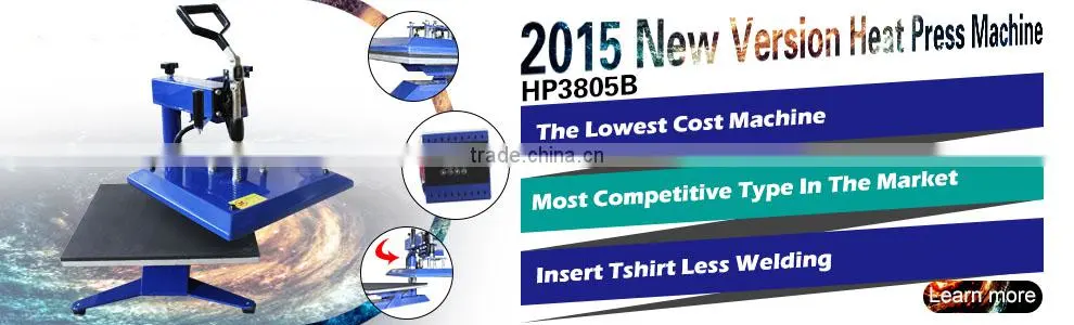 2016 Colorking Flat Hot Printing Small Insert T Shirt Heat Press Machine