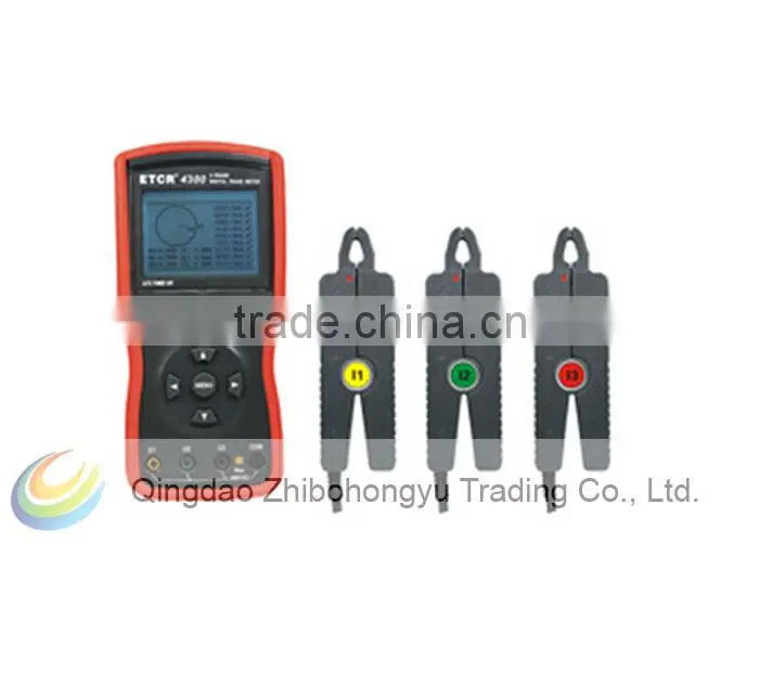 ETCR4300 Three Phase Digital Phase Volt-Ampere Meter