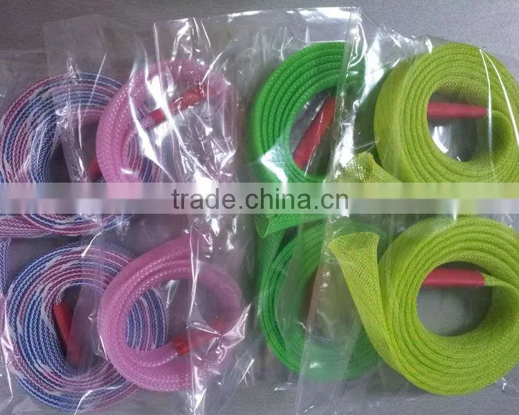 Braided expandable polyester tube
