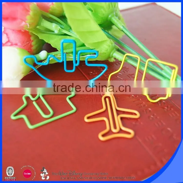 Tin box with logo imprinted package variety design paper clip boat shape