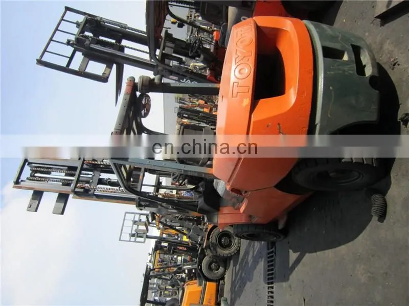 Japan used 5ton Toyota forklift on sale in Shanghai