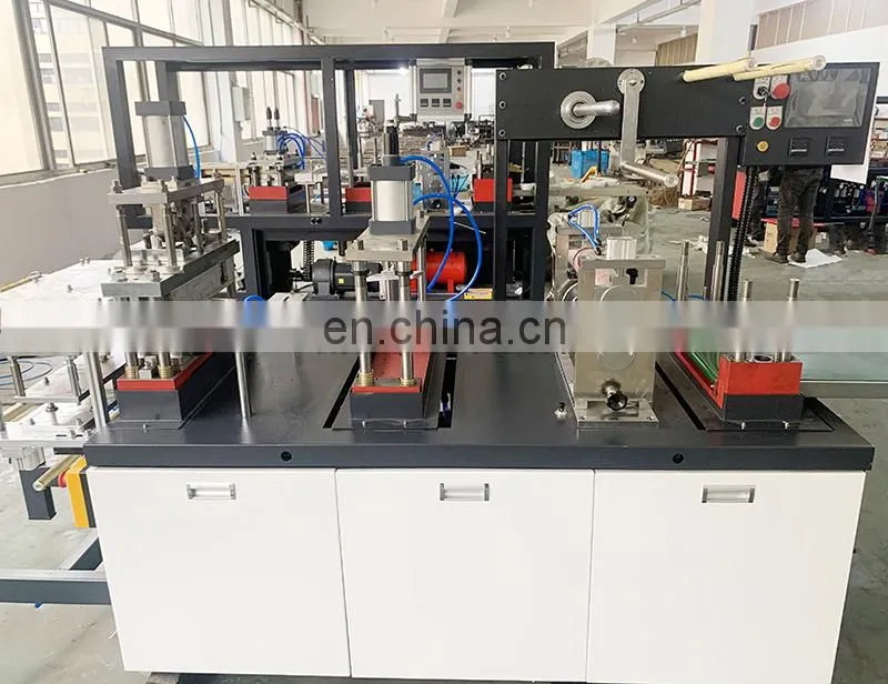 PCL420 Automatic plastic dissert blister tray vacuum forming machine, cold hot drink cup lid cover thermoforming equipment