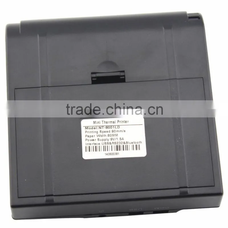 Trade Assurance 80LYDD 80mm paper width andriod mobile pc computer mini bluetooth mini thermal receipt printer