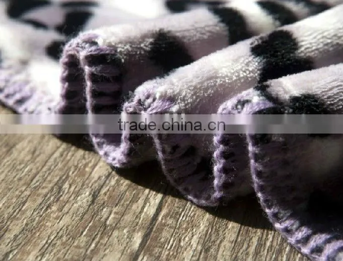thick coral fleece blanket