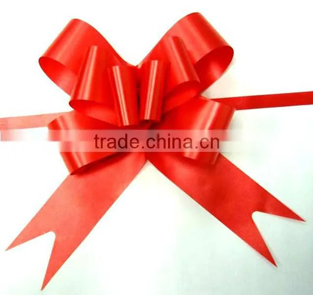 2014 the newest design Glitter with lace decorative border Star Bows or Garland Ribbon Flower For Christmas/Wedding Celebration