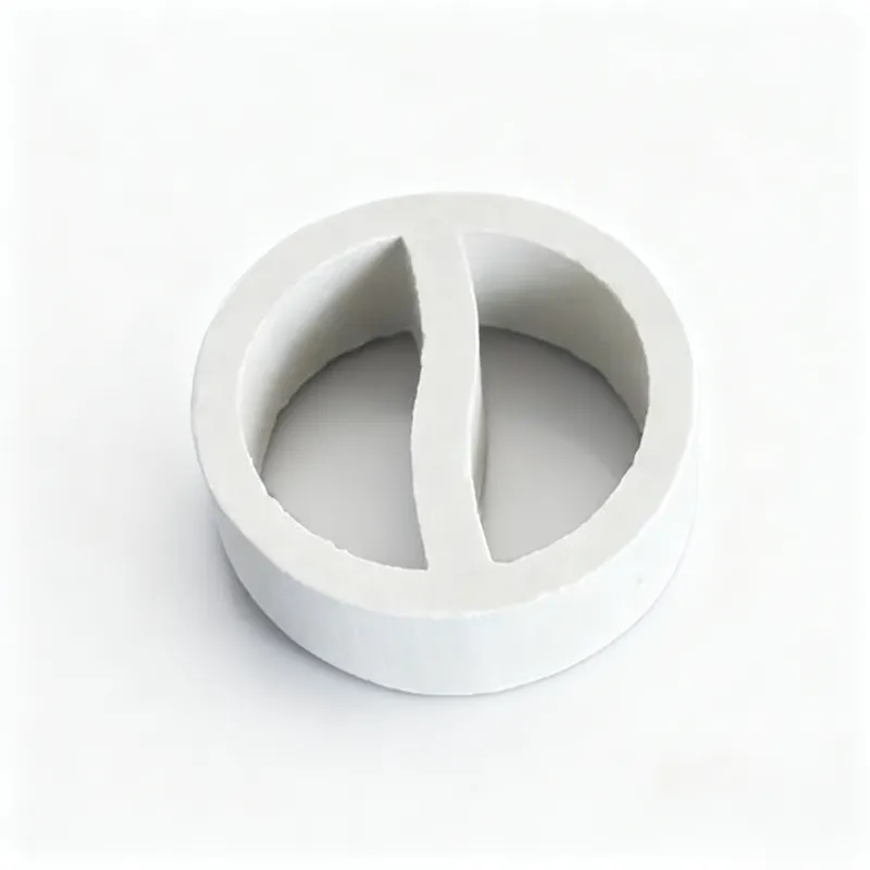 Ceramic Cross Partition Ring for Sulfuric Acid Drying and Absorption Systems | Pingxiang Daier